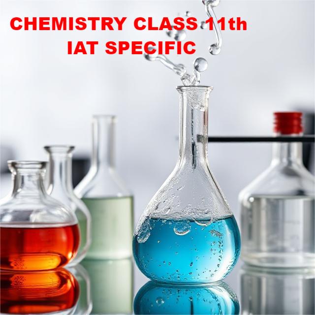 Chemistry class 11th IAT ebook