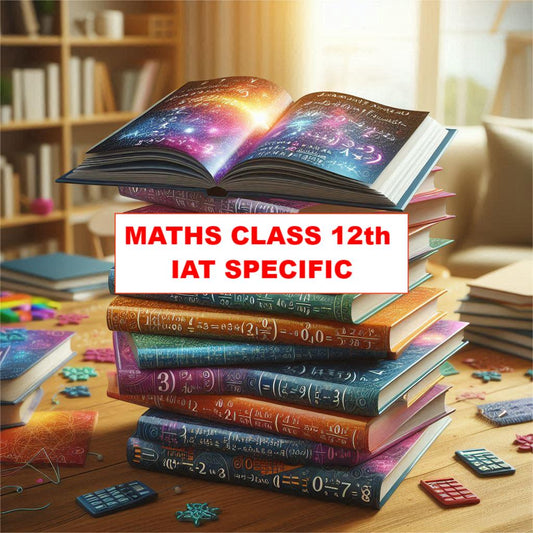 Maths class 12th IAT ebook