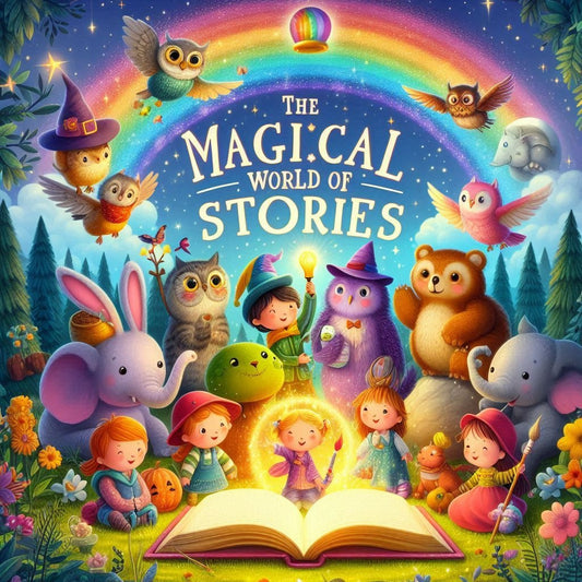 🌟 The Magical World of Stories – A Whimsical Storybook for Kids 🌈ebook